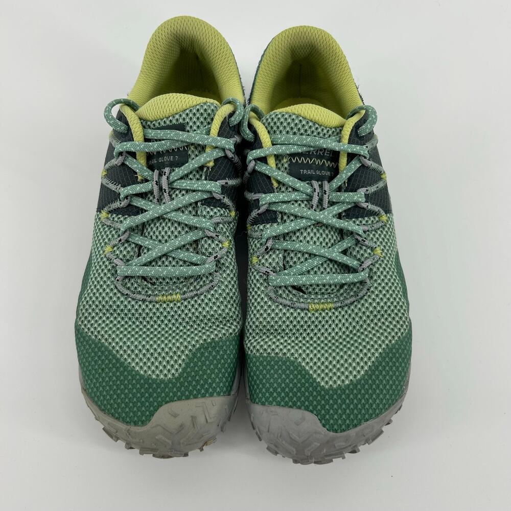 Merrell Trail Glove 7 Womens 7 Jade Barefoof Minimalist Running Shoes Vibram - Picture 3 of 14